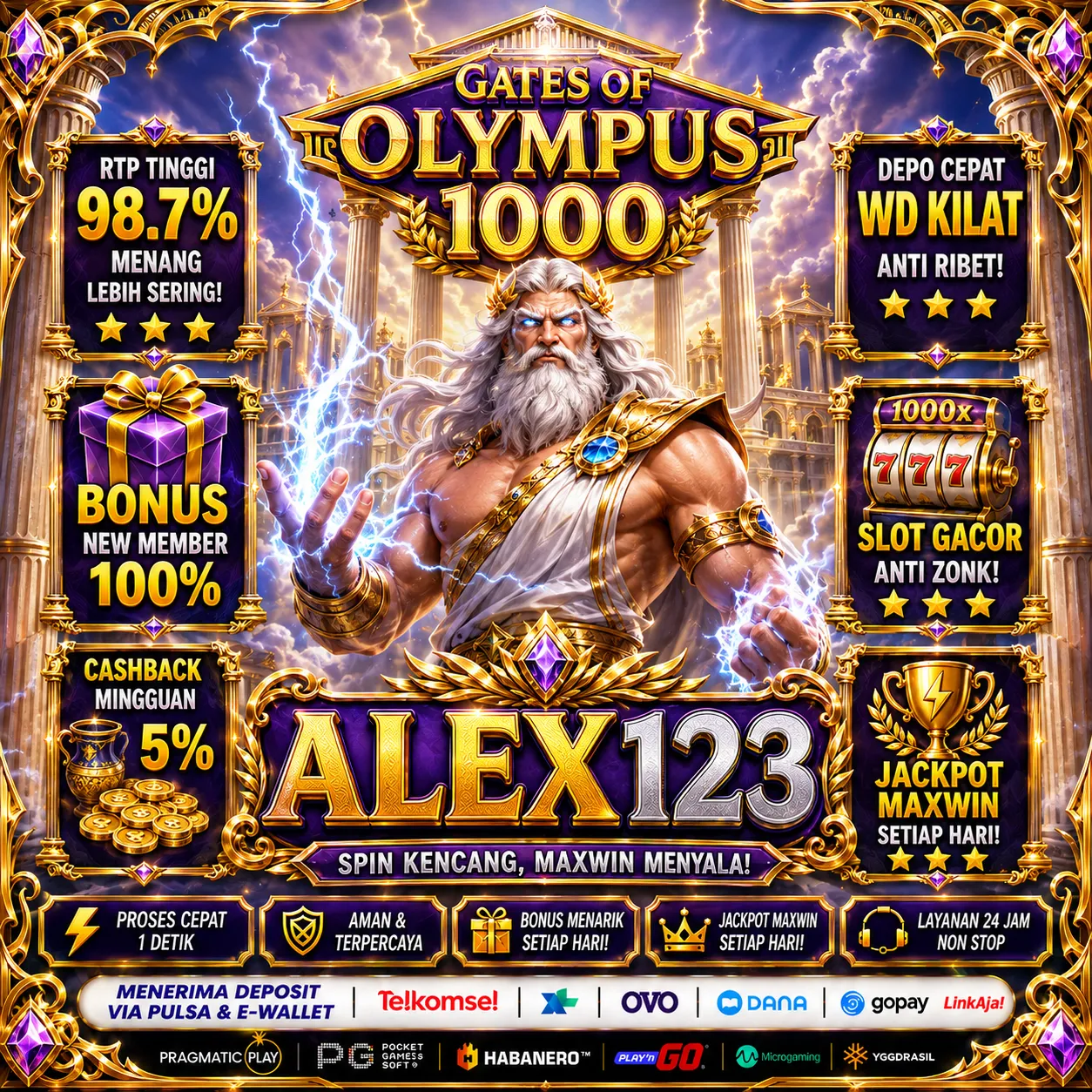 ALEX123 Banner